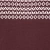 Merlot/Fair-Isle-Muster