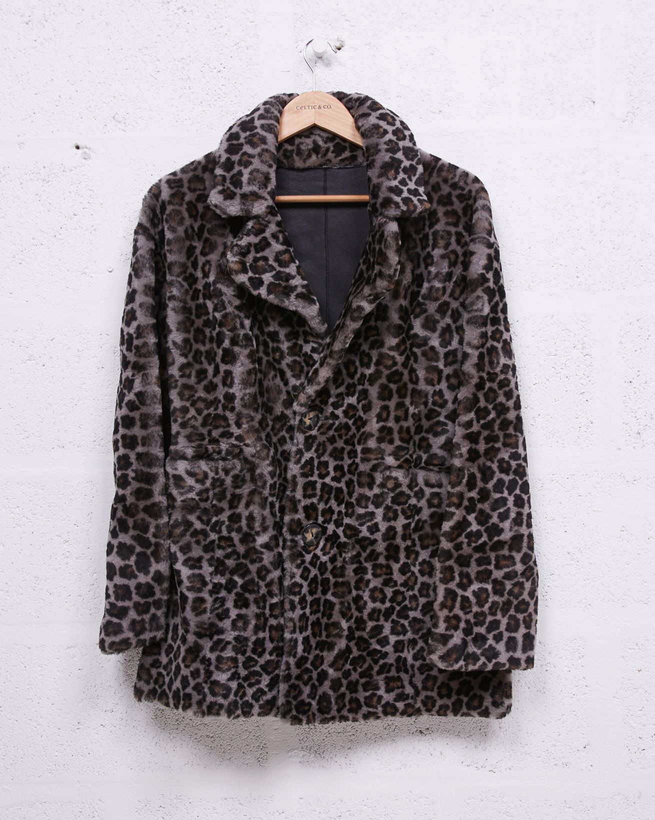 Only clearance leopard coat