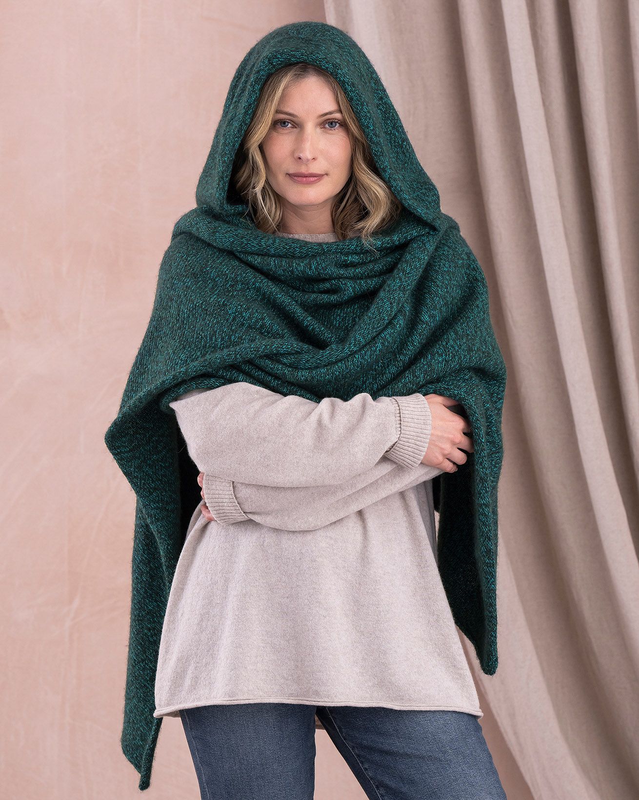 Luxe Hooded Shawl