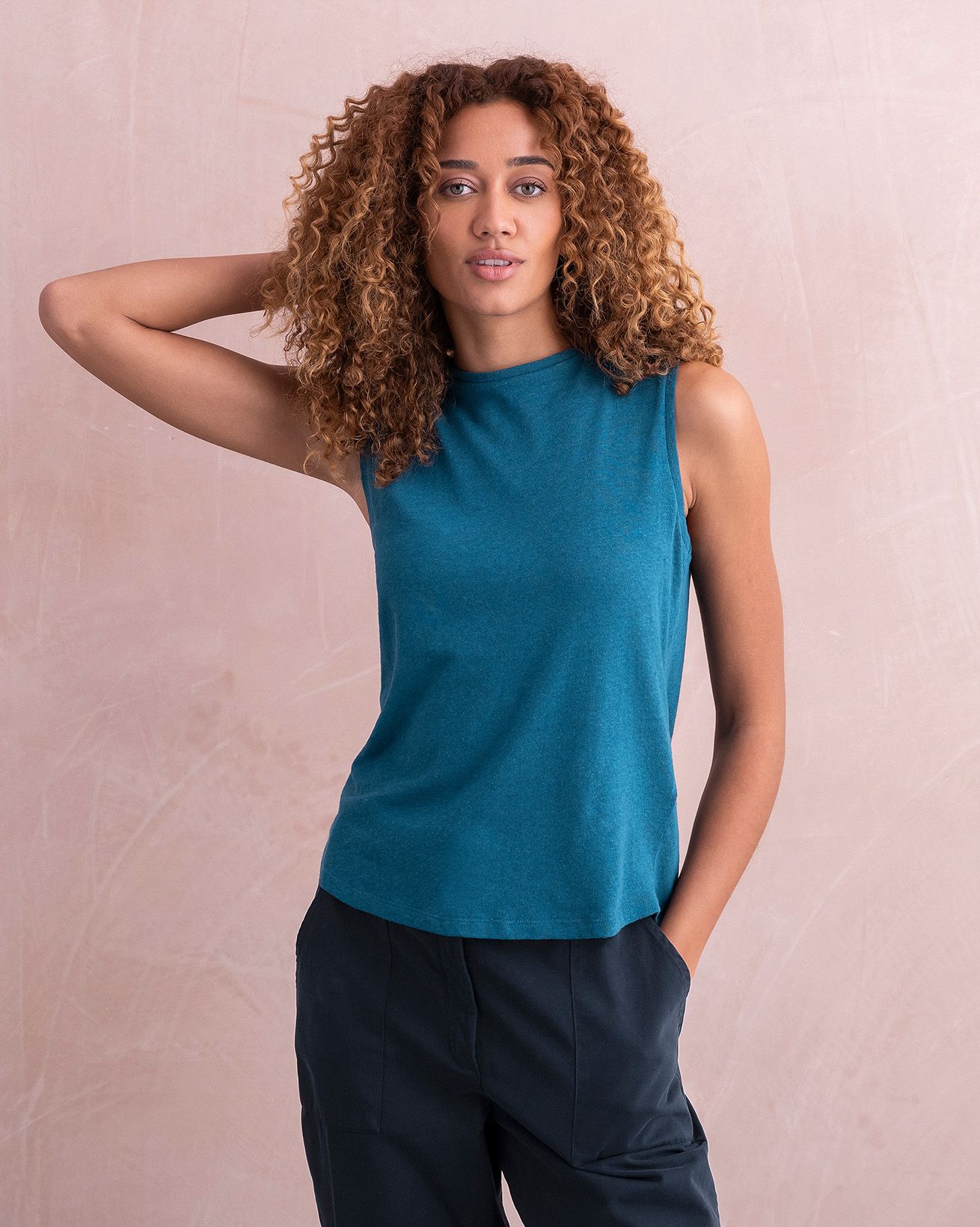 Women's Organic Cotton Scoop Neck Tank Top - HASS® Apparel by