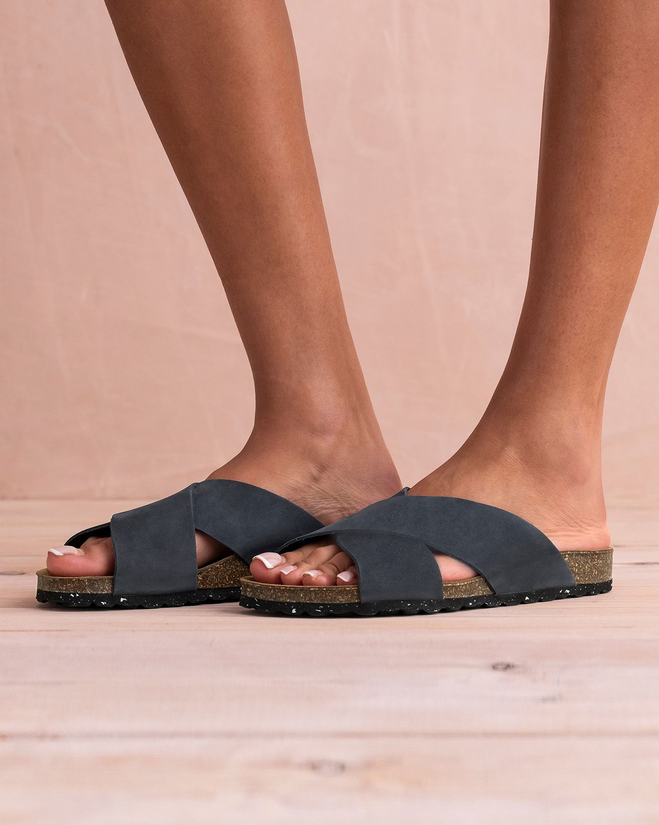 Crossover slide sandals new arrivals