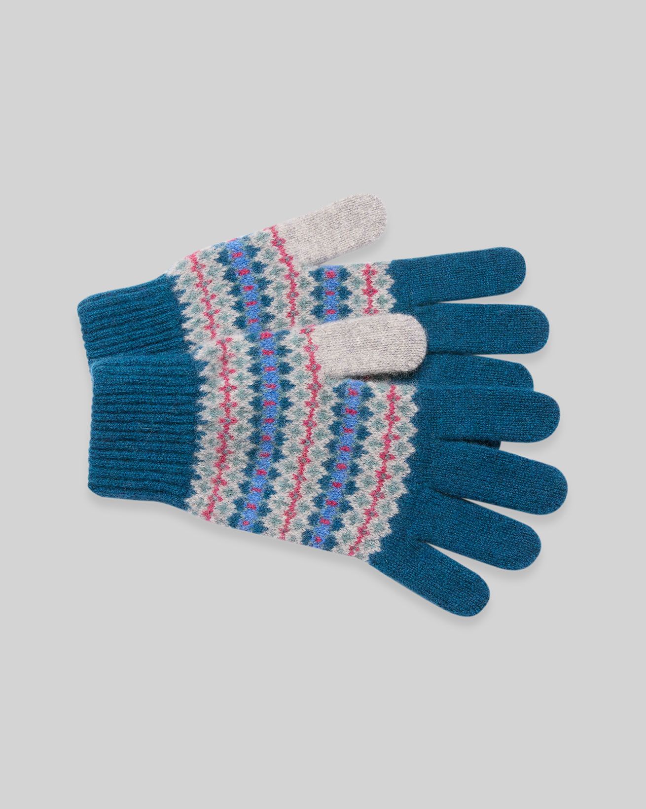 Lambswool Fair Isle Gloves