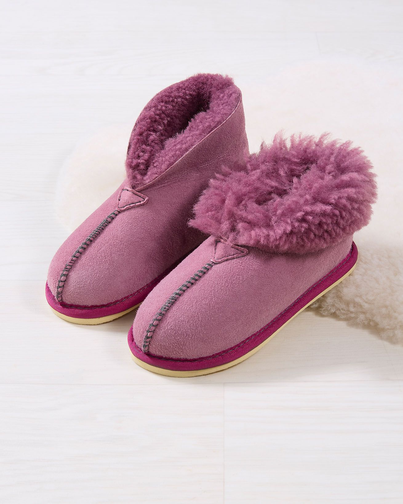 Childrens sheepskin slipper boots hotsell