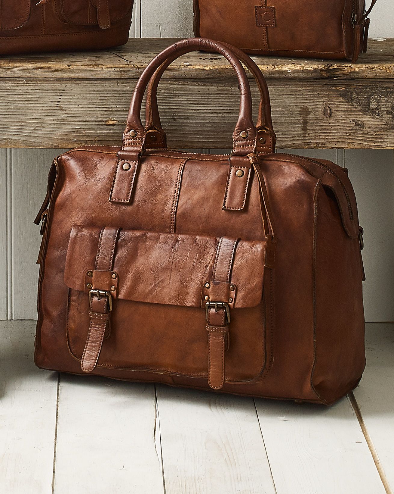 Leather Holdall
