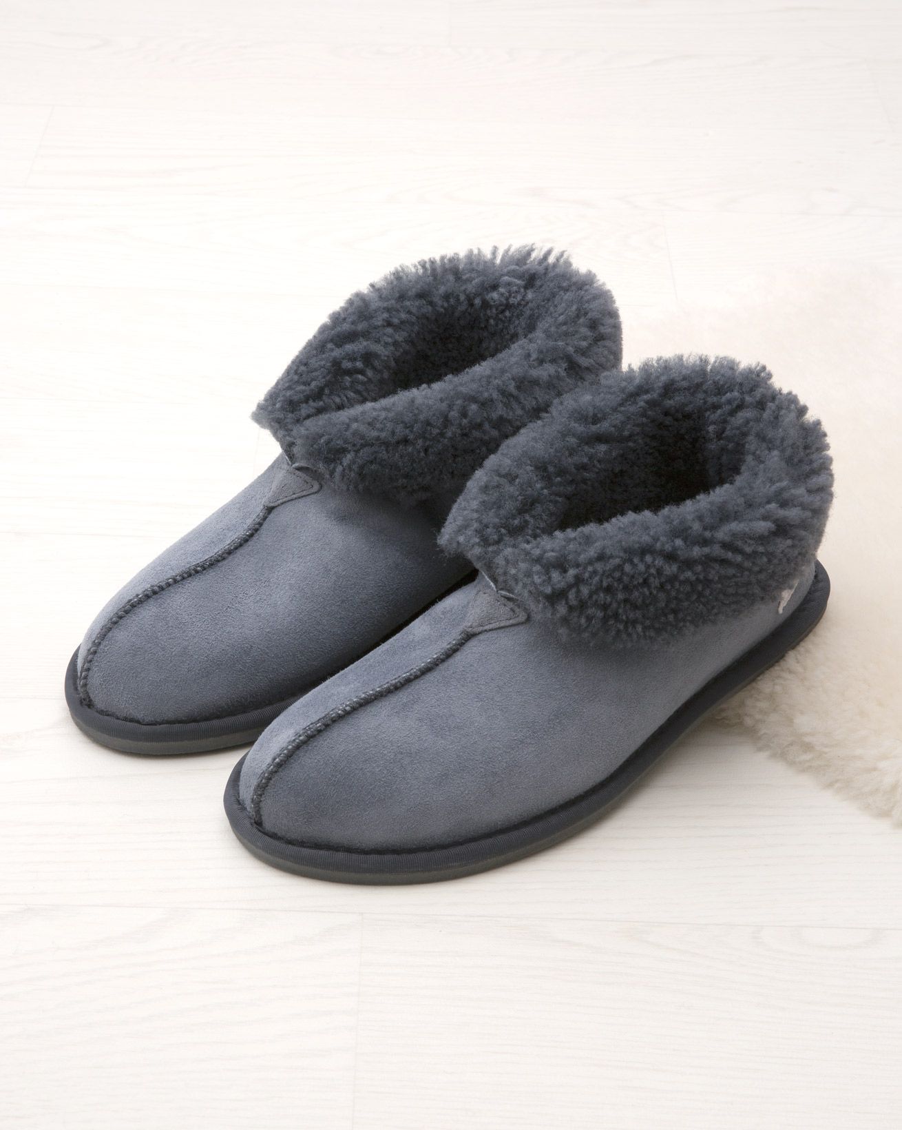 Men's Shearling Bootee Slipper