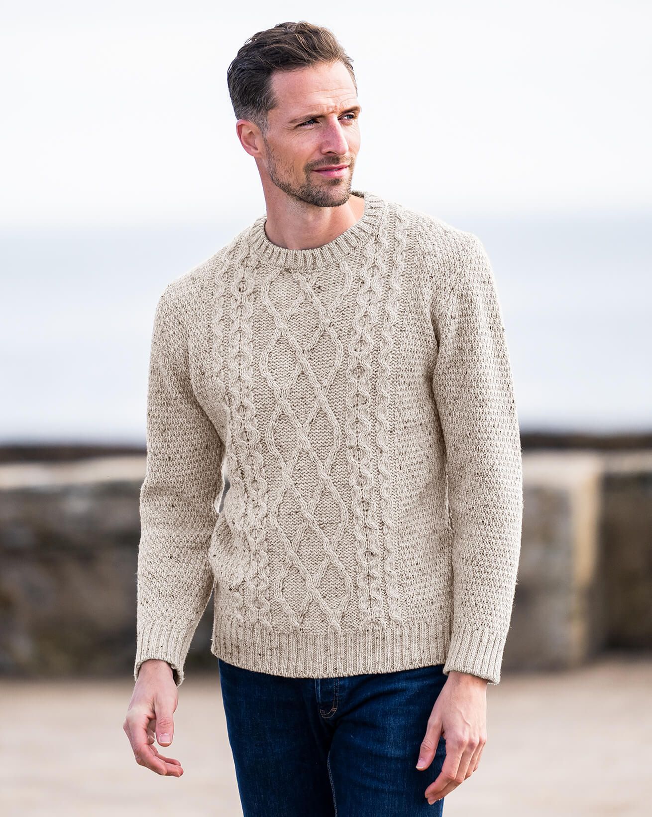 Super Soft Cotton Hi-Low Hem Sweater