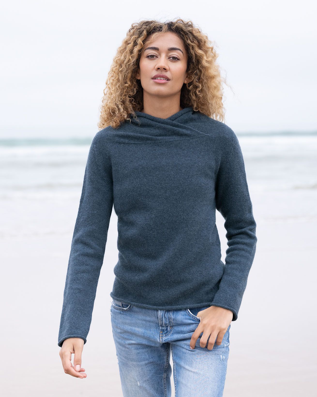 Geelong Collared Slouch Jumper