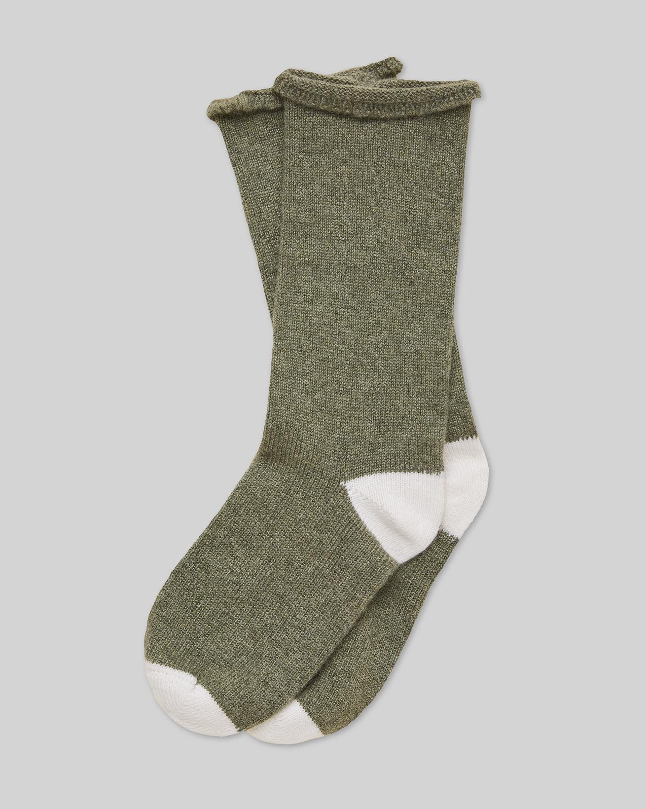 Damen-Loungesocken aus reinem Kaschmir