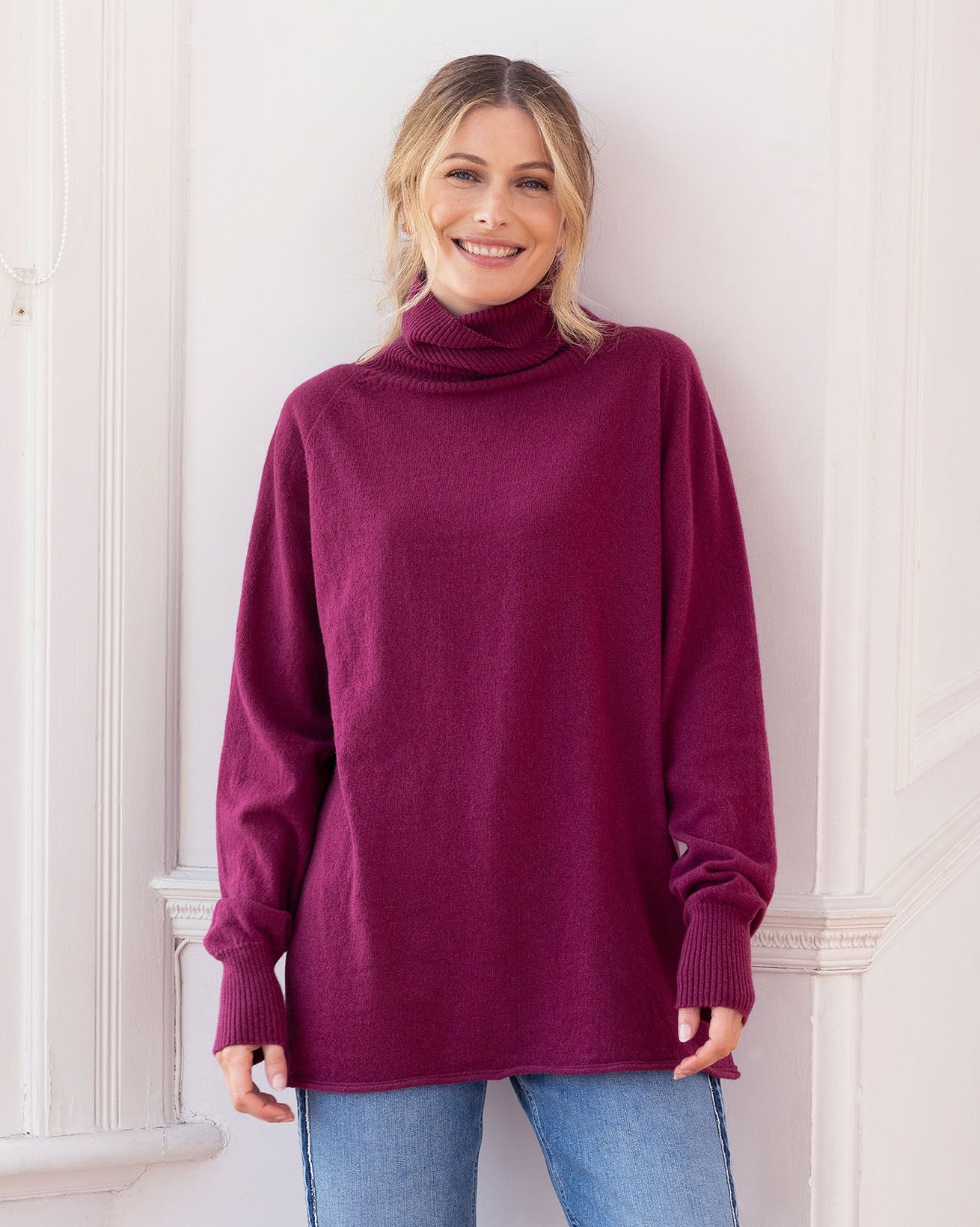 Geelong Slouch Roll Neck