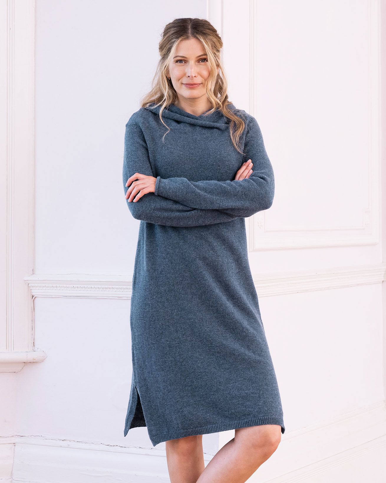 Collared Slouch Dress