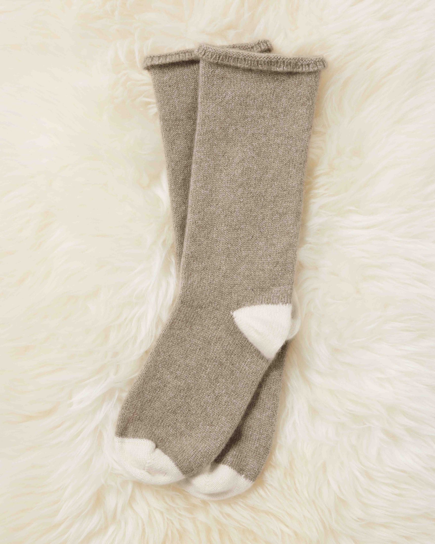 Women's Pure Cashmere Lounge Socks
