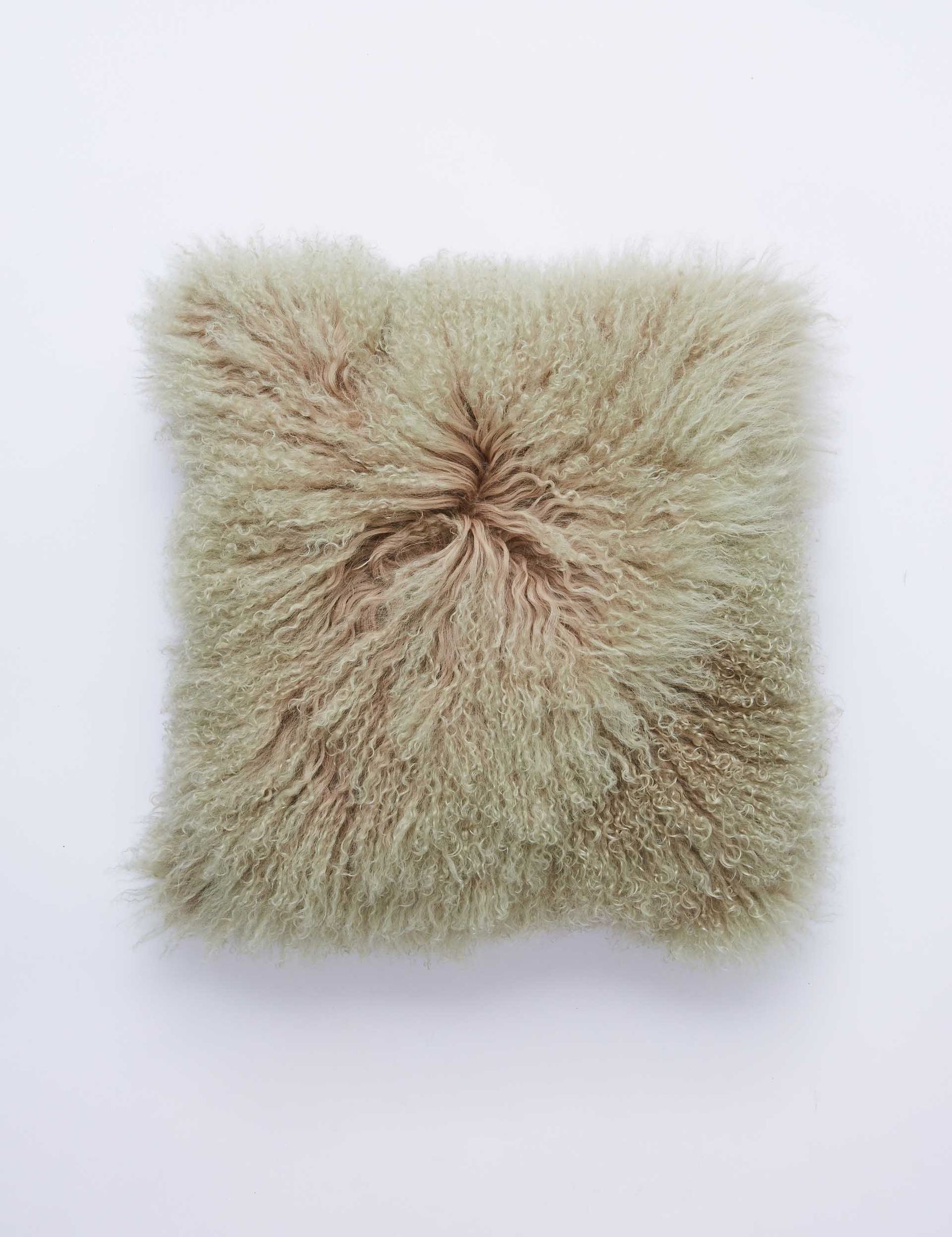 Mongolian Cushion / Sage Tint / One Size