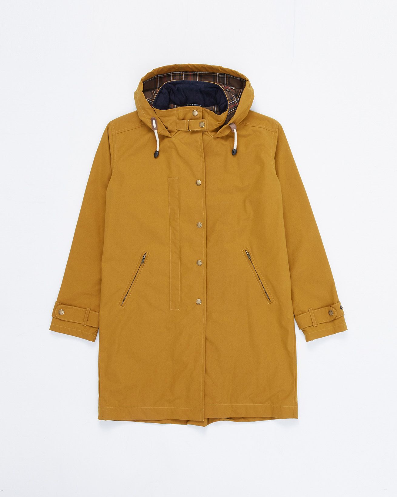 Easy Care Wax Cotton Parka / Gorse / 10