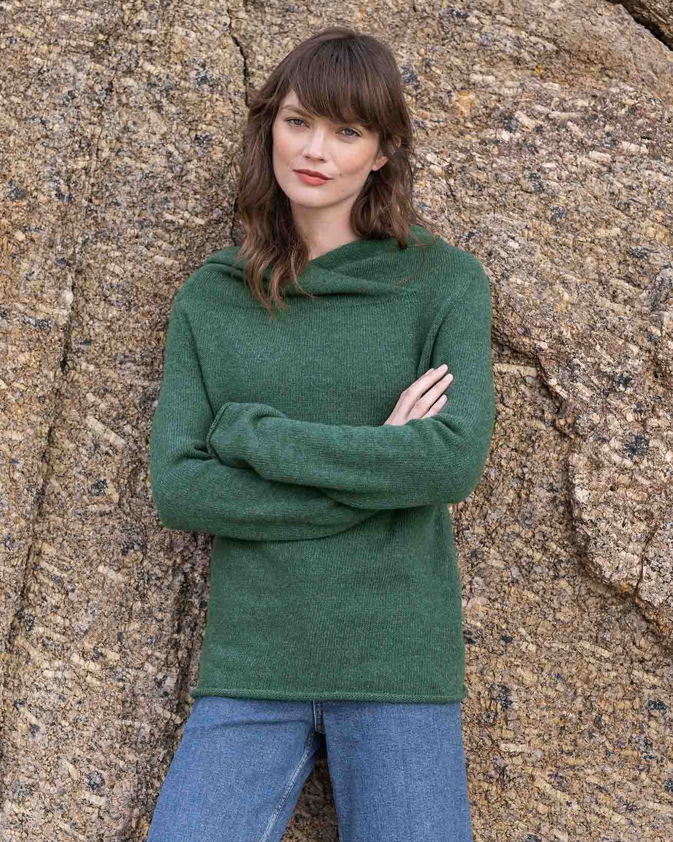 Collared Slouch Jumper