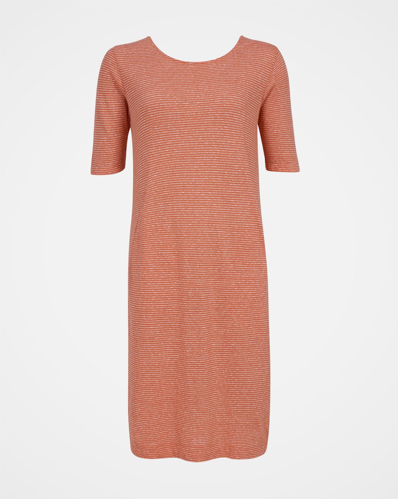 Linen/Cotton Knee Length Dress