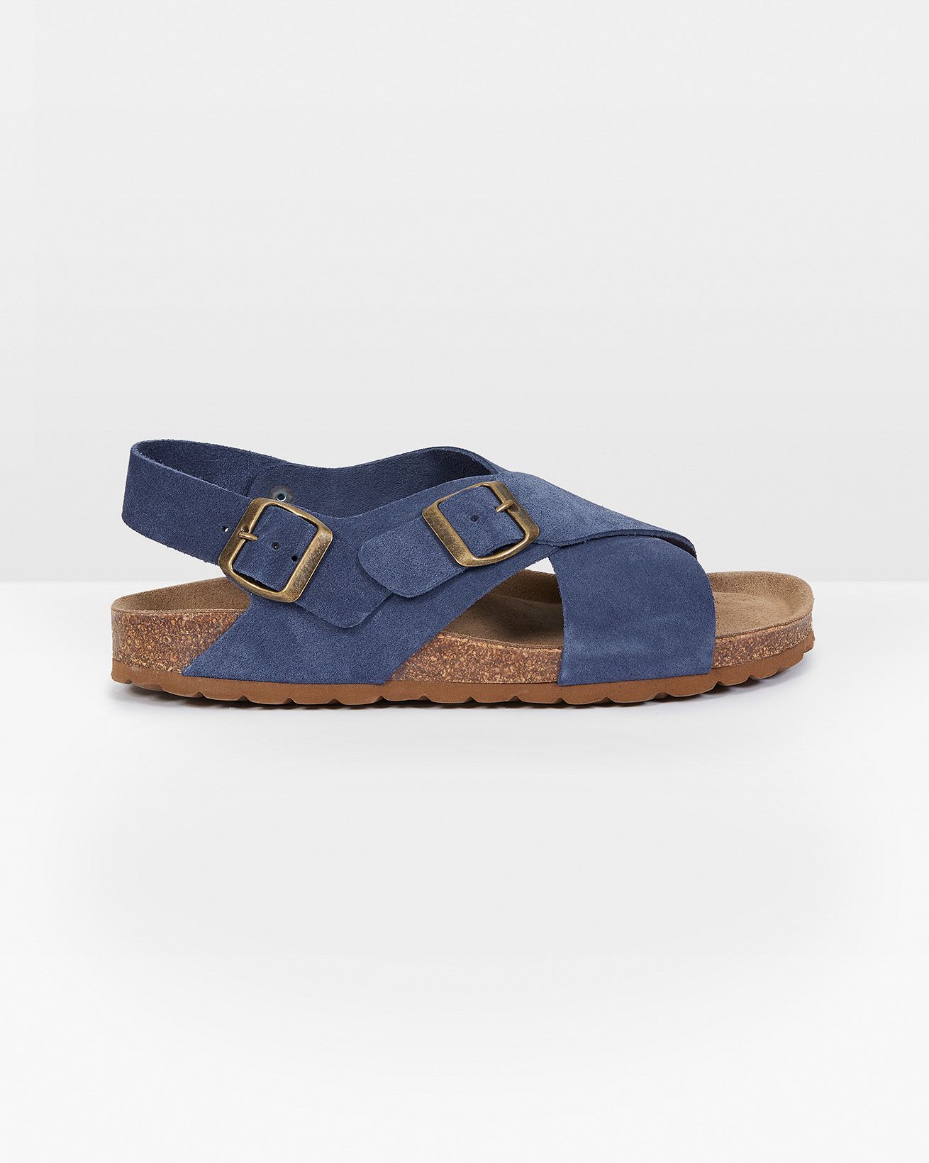 Crossover Buckle Sandals