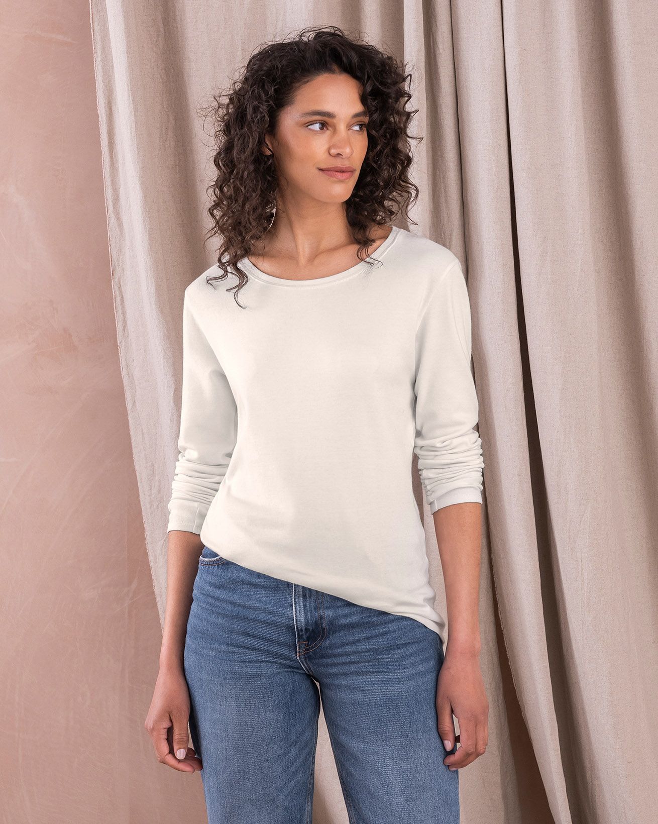 Organic Cotton Long Sleeve T Shirt