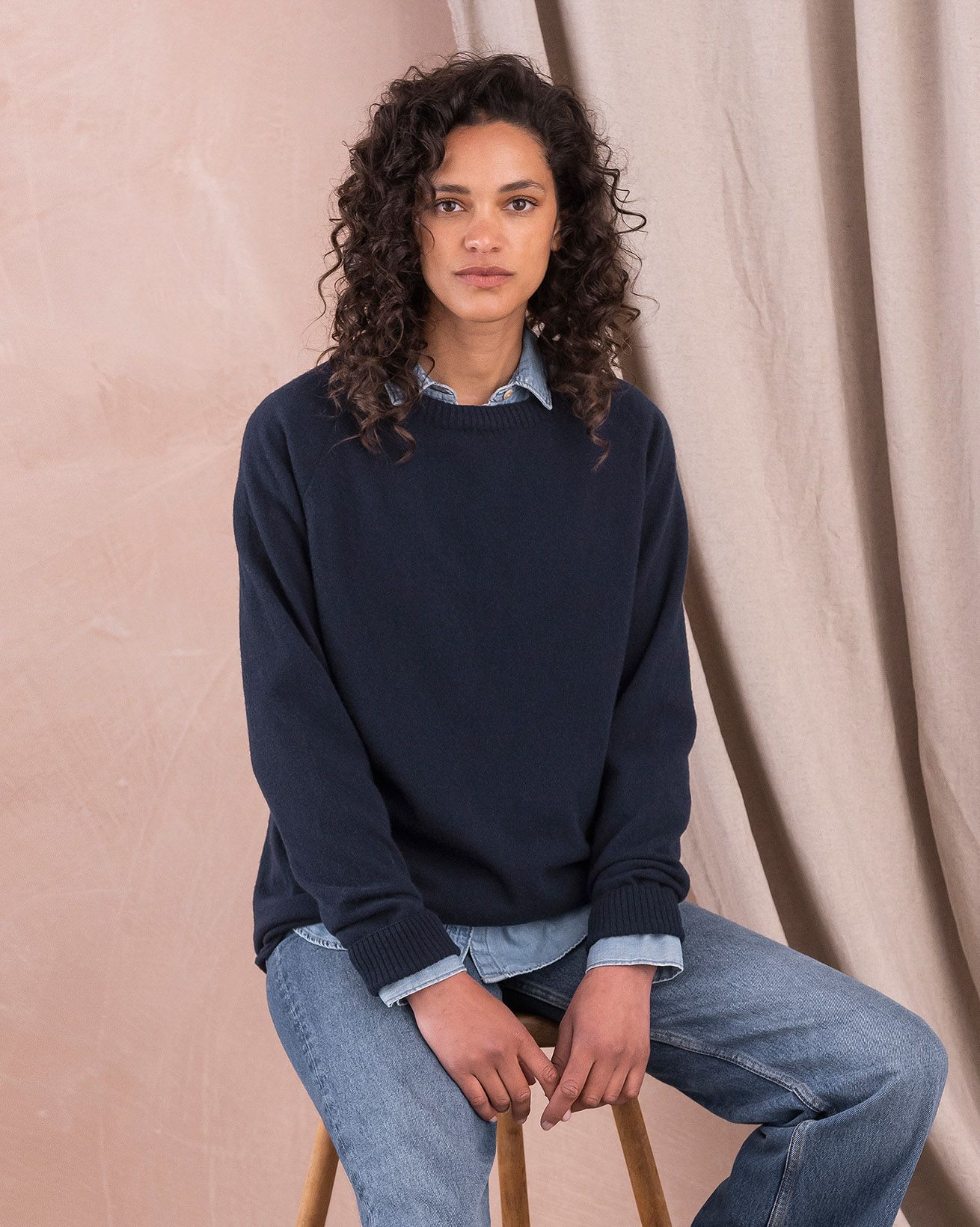 Geelong Slouch Crew Neck Sweater
