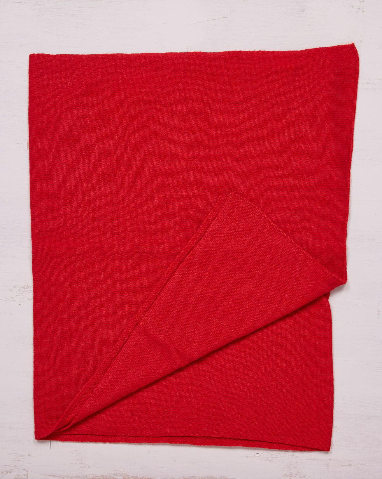 Cashmere Stole / Pillarbox Red / One Size