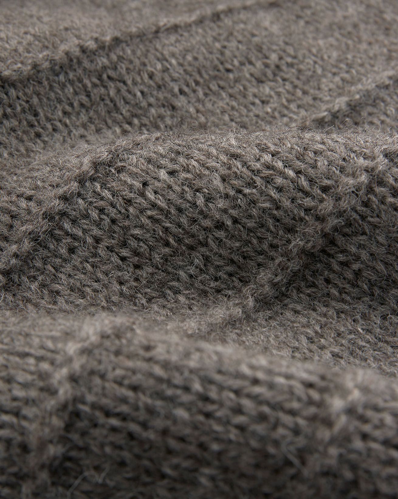 Purl Detail Turtleneck Sweater