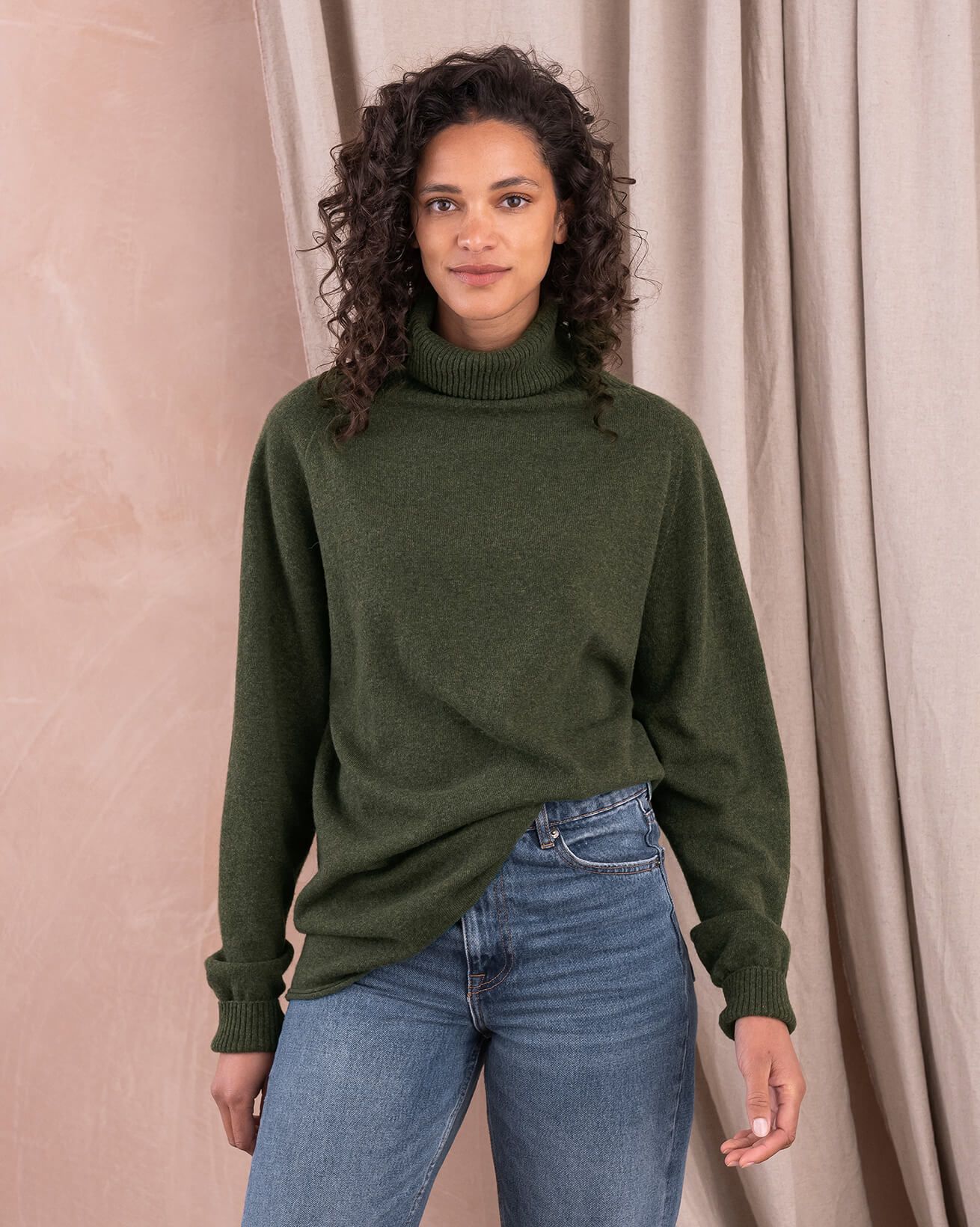 Geelong Slouch Turtleneck Sweater