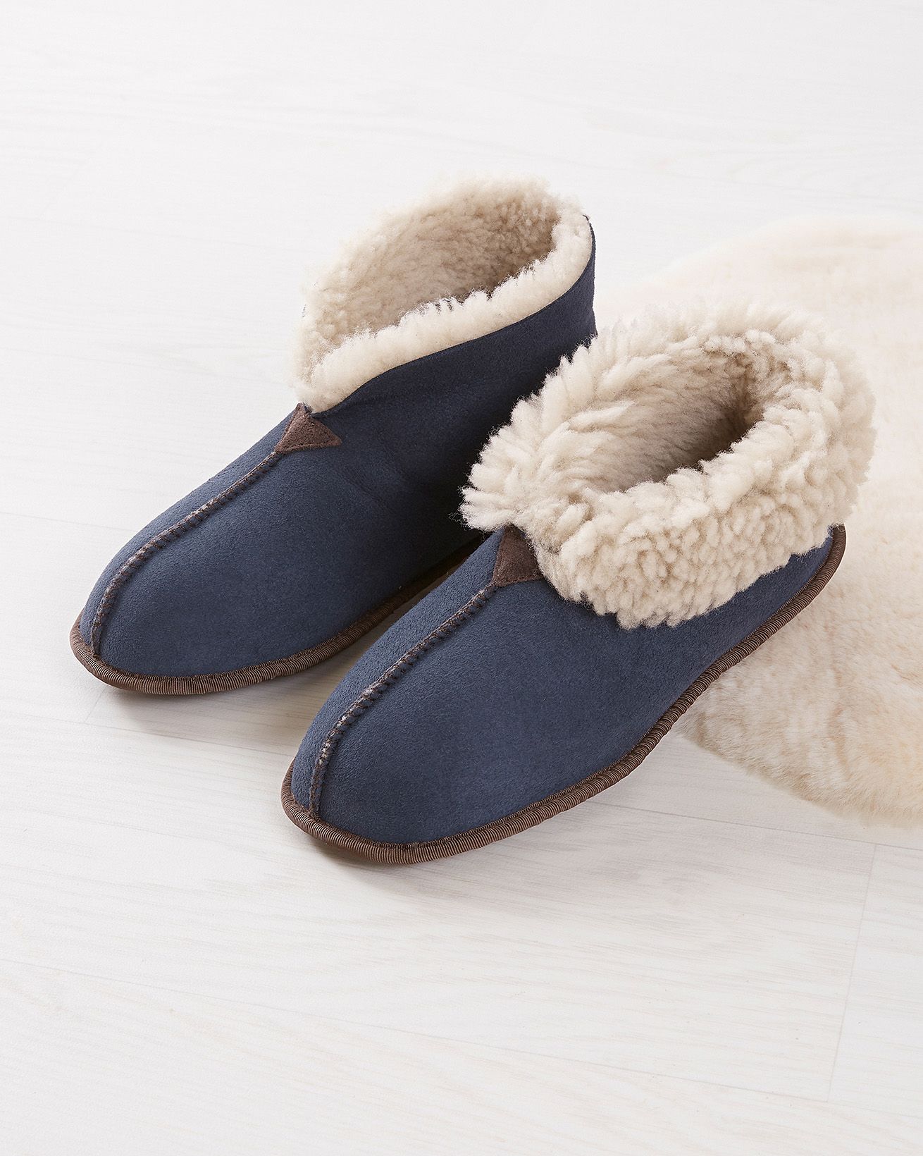 Ladies Soft Sole Bootee Slippers 