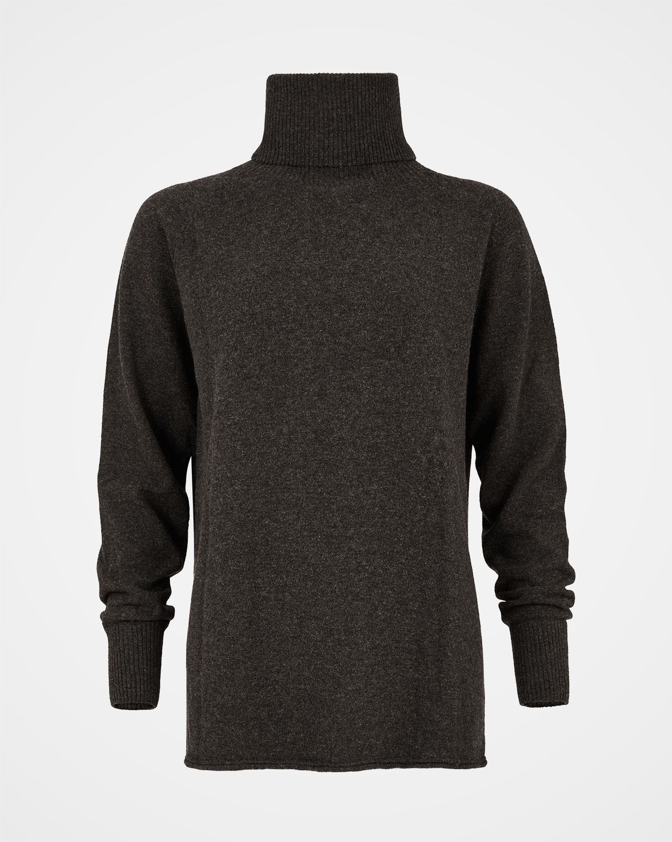 Geelong Sloouch Roll Neck / Charcoal / XL