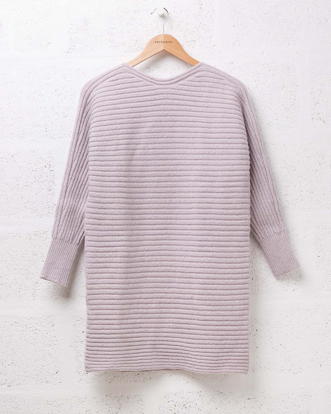 Supersoft Ribbed Dress / Lilac /  S/M