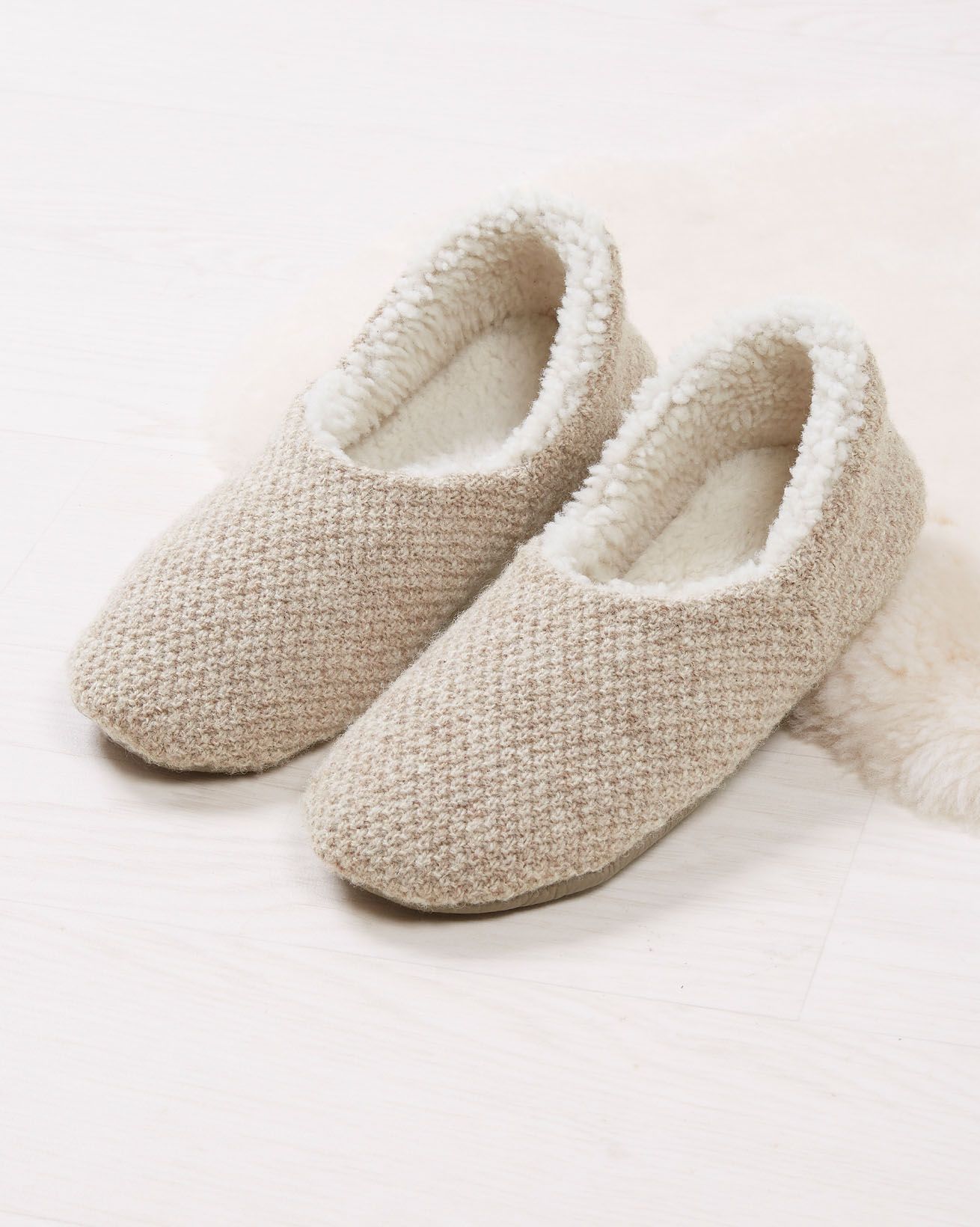 Knitted Cocoon Slipper