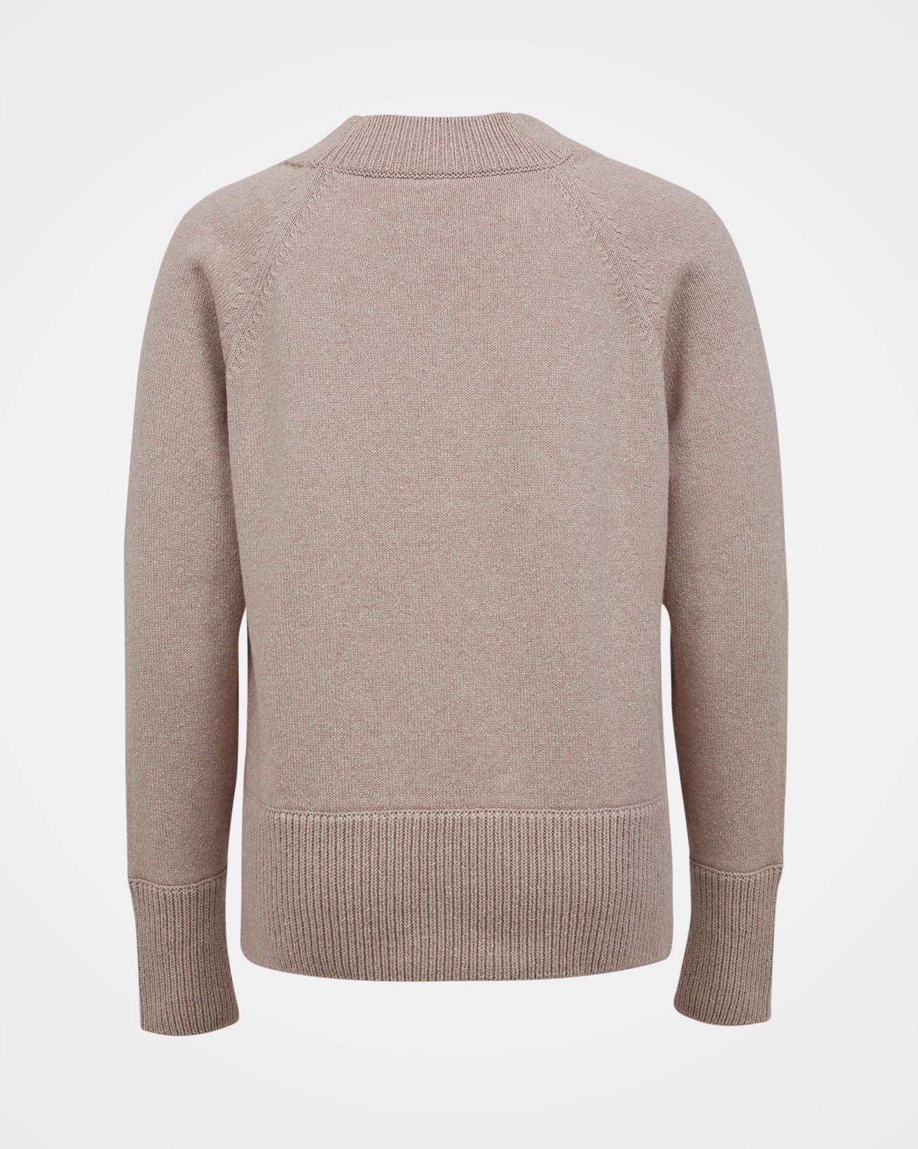 Rib Hem Crew Neck Jumper