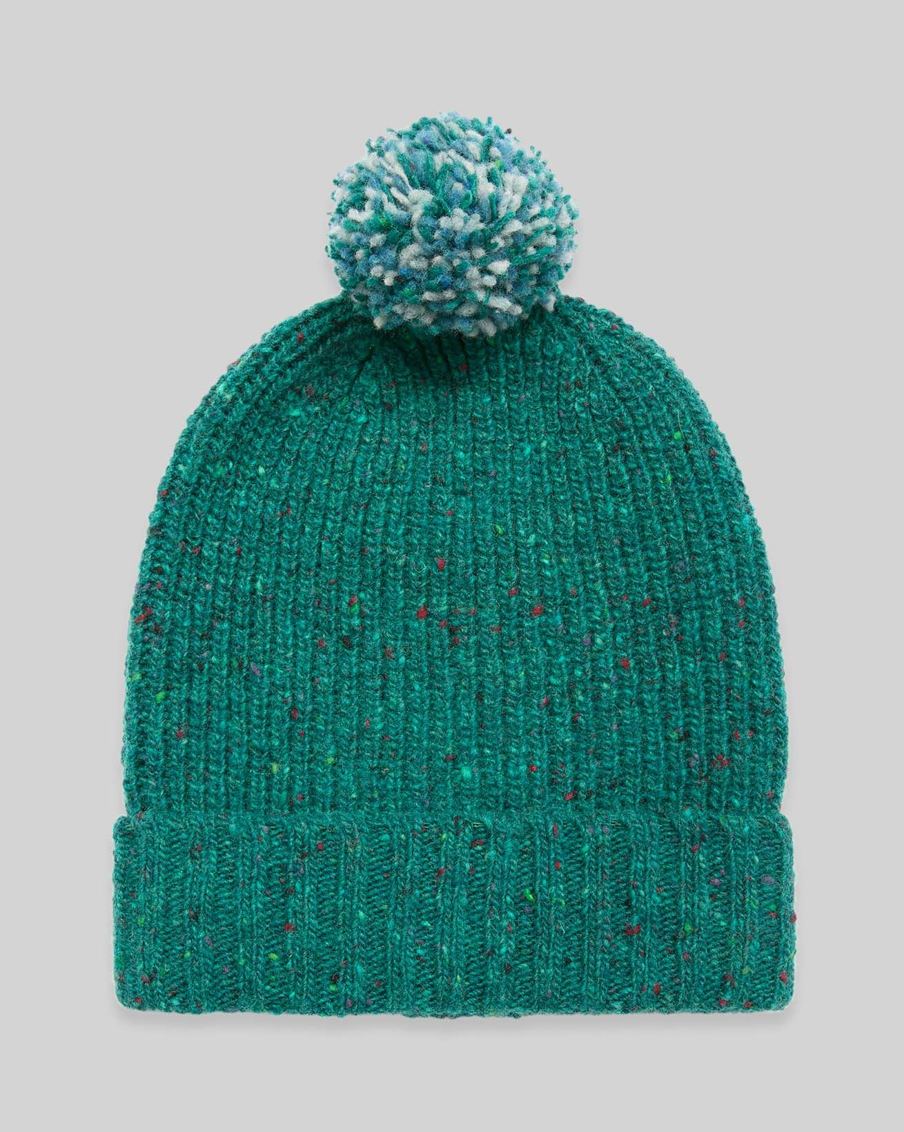 Donegal Rib Bobble Hat