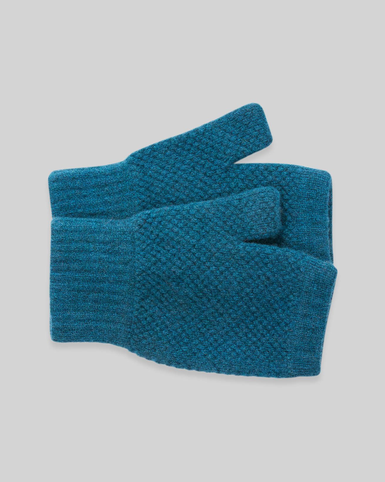 Lambswool Fingerless Mittens