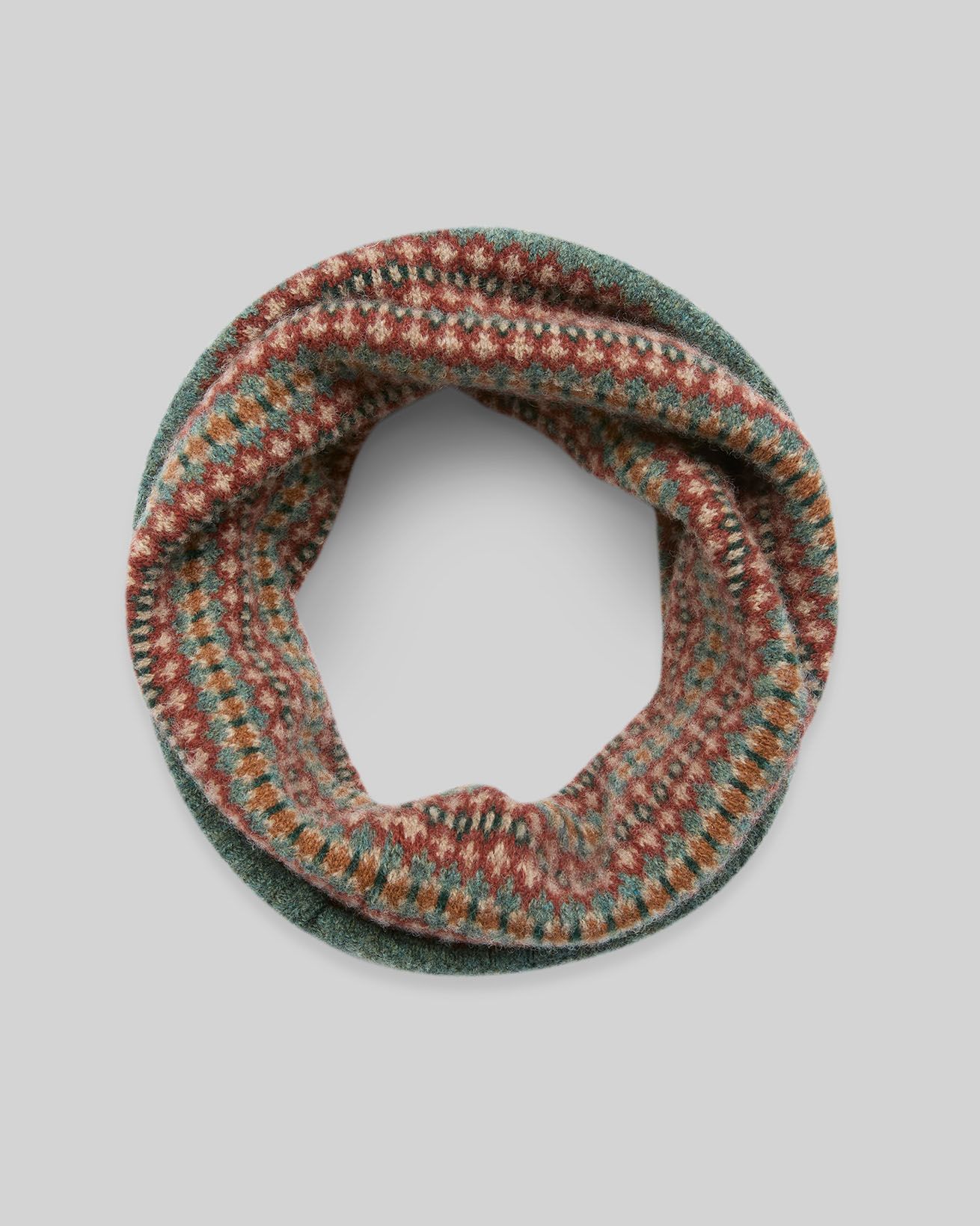 Lambswool Fair Isle Snood 