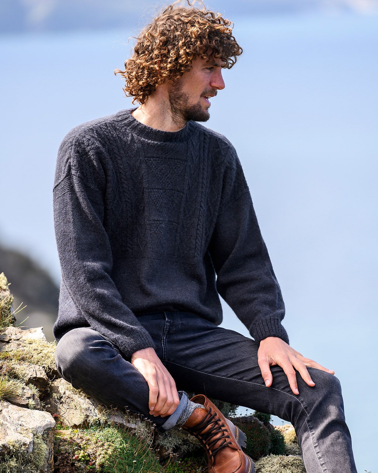 Men's British Gansey Jumper