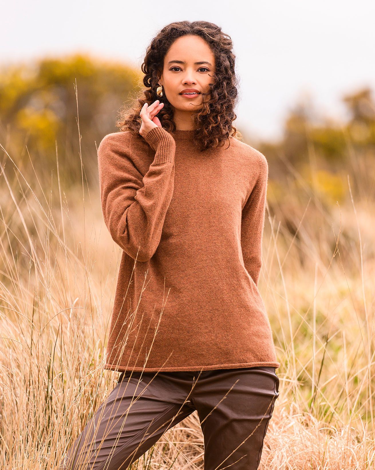 Supersoft Slouch Crew Neck Jumper