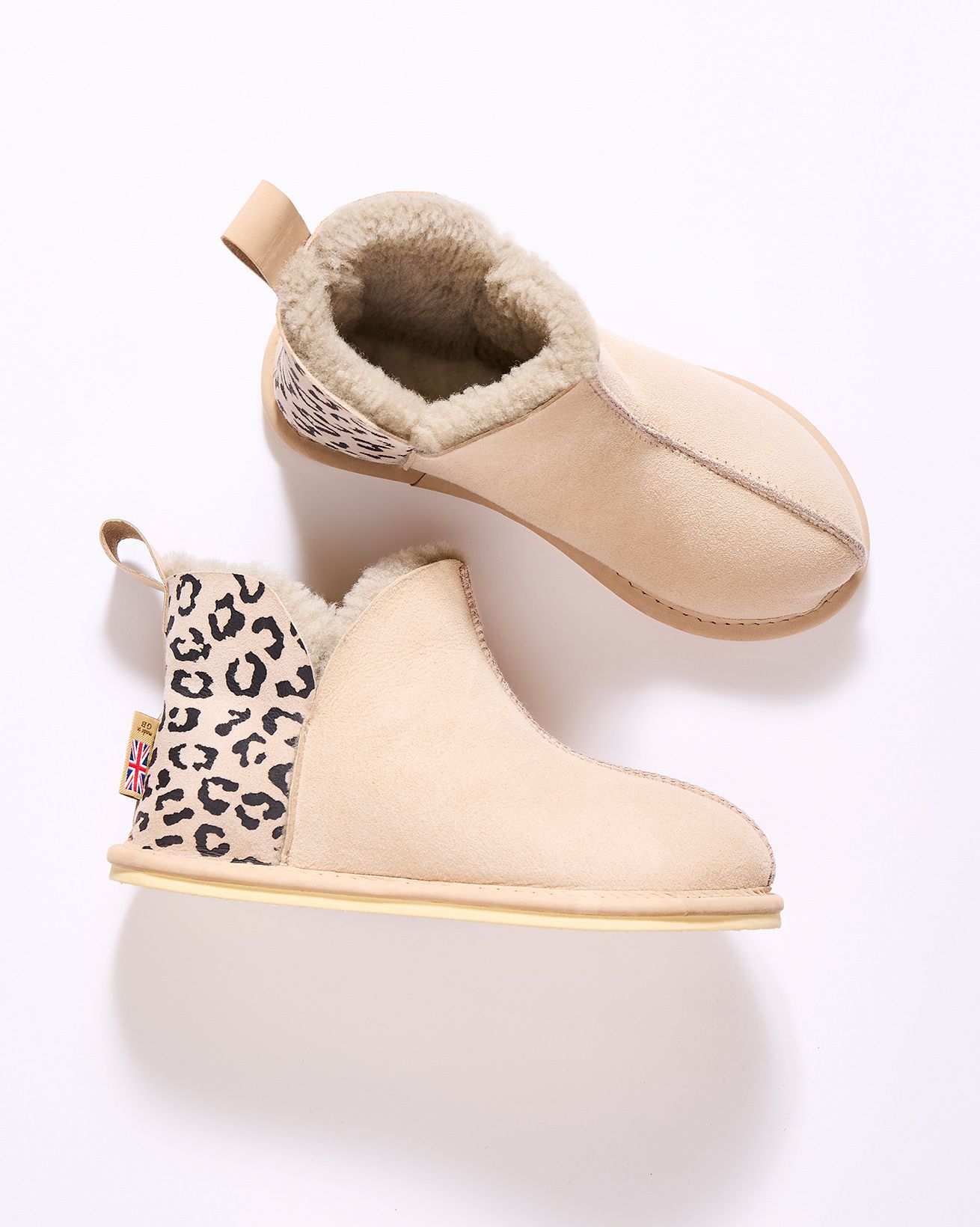 Shearling Slipper Boots