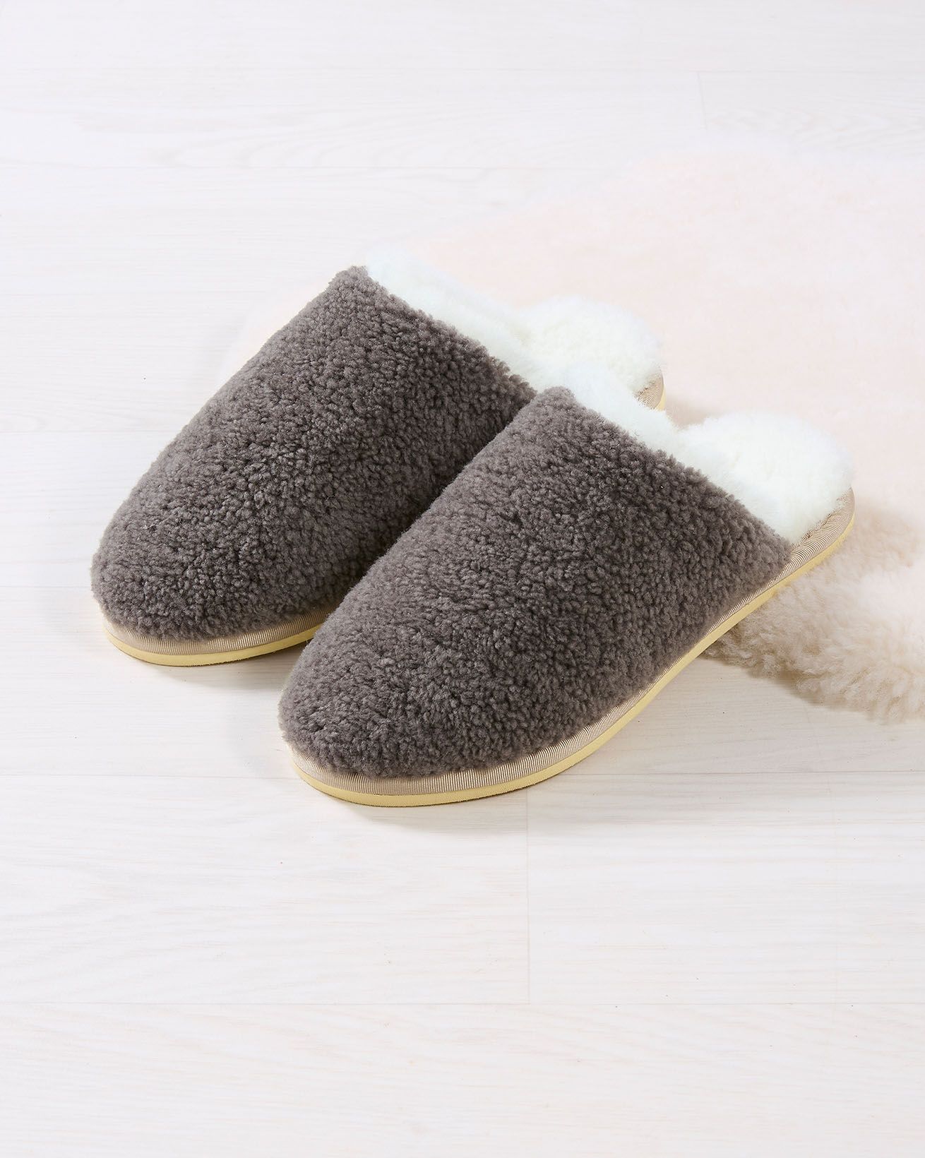 Teddy Sheepskin Mule Slippers