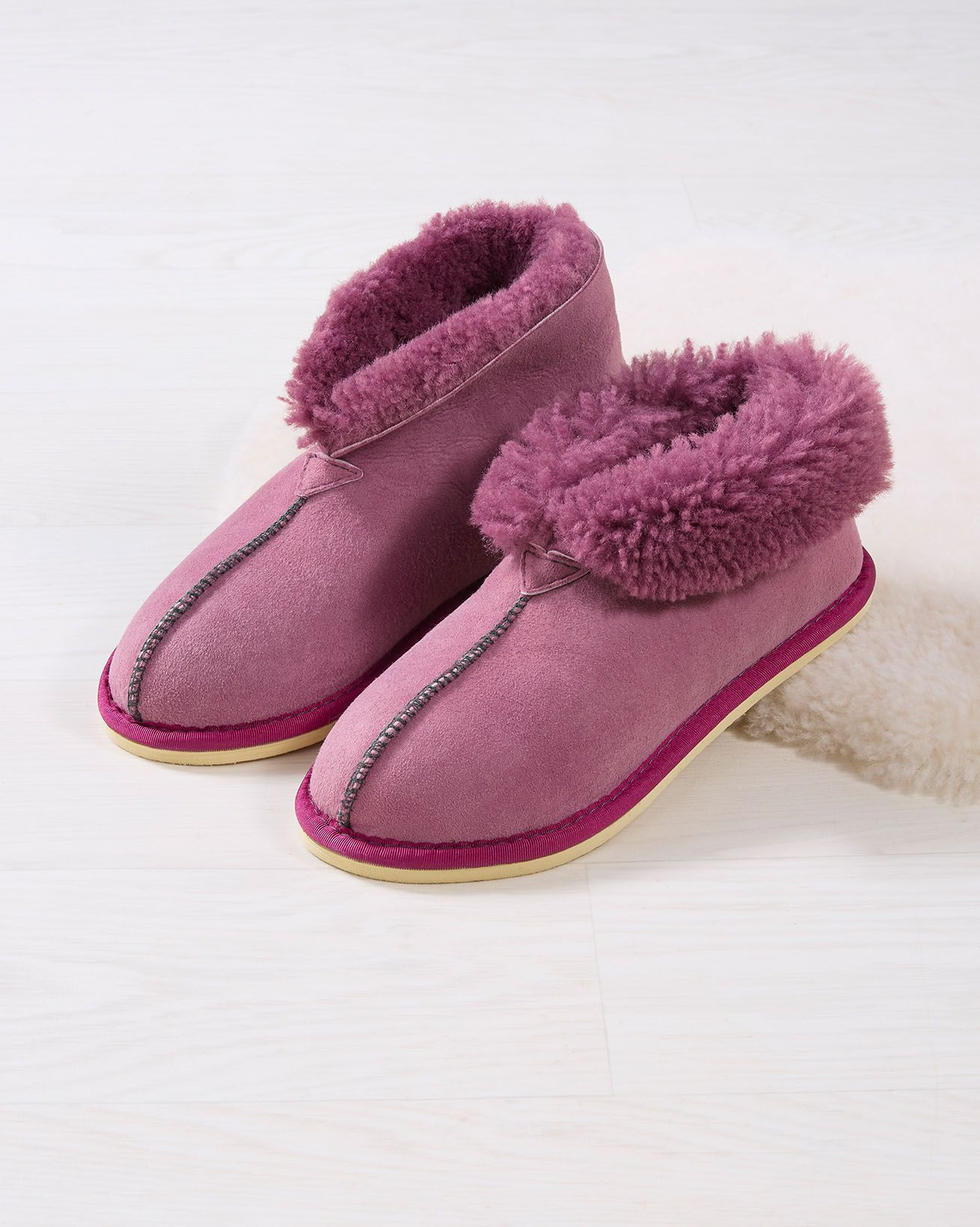 Shearling Bootee Slippers