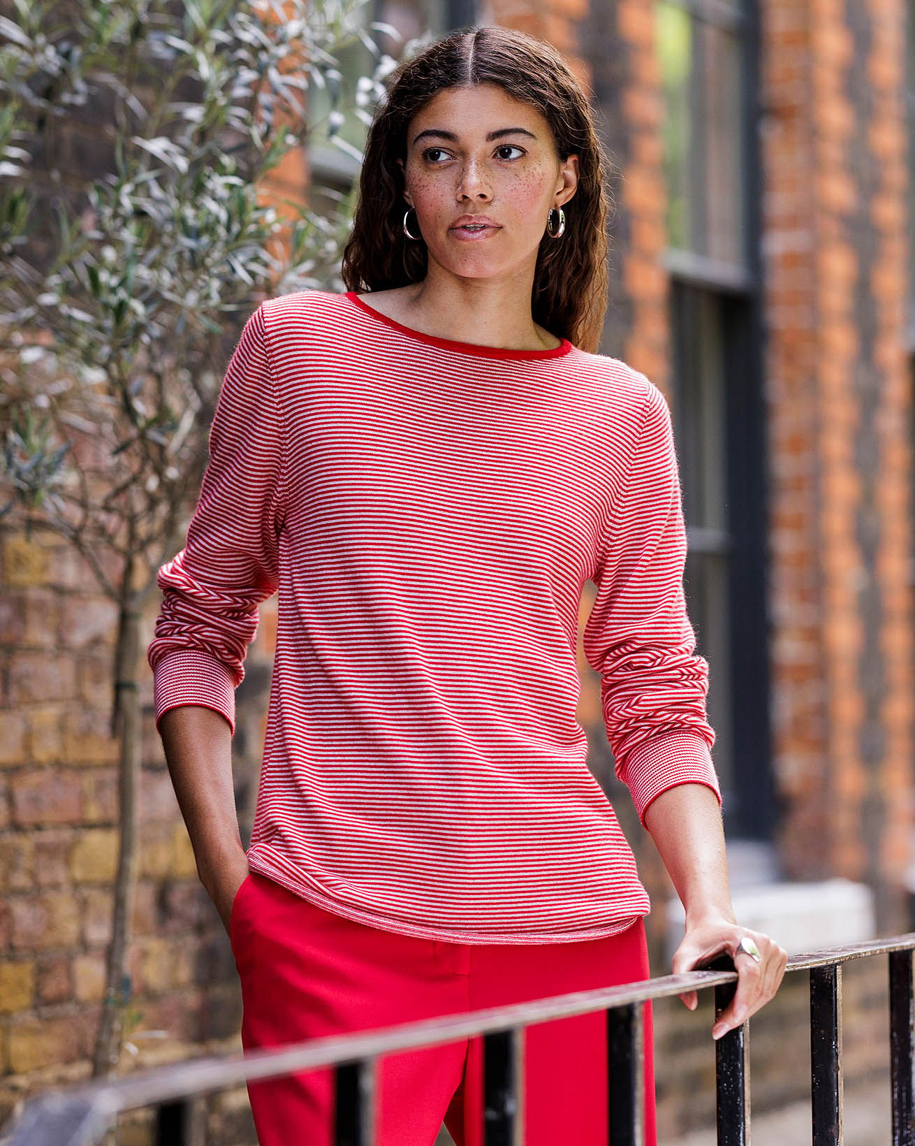 Merino Fine Knit Boat Neck Jumper