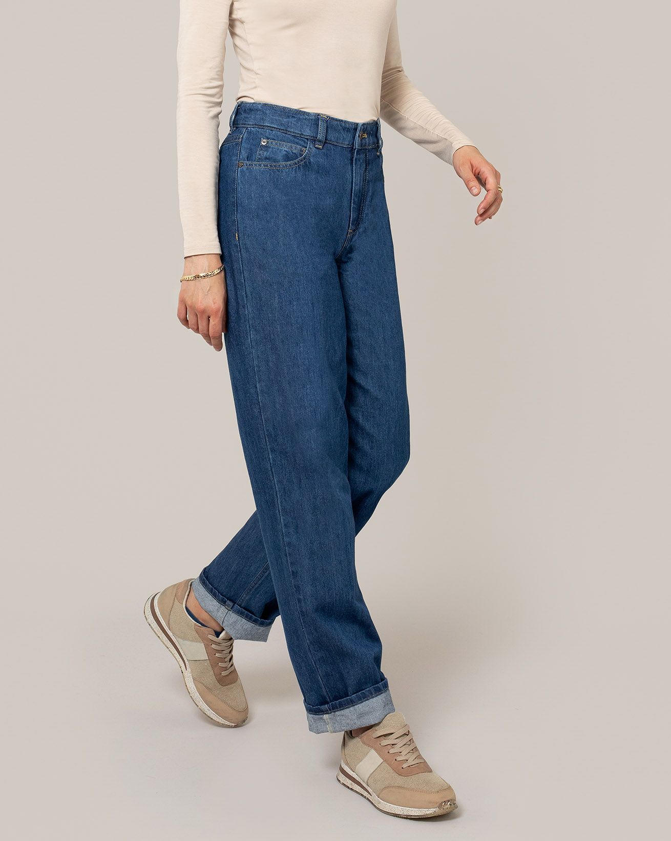 Straight Leg Jeans