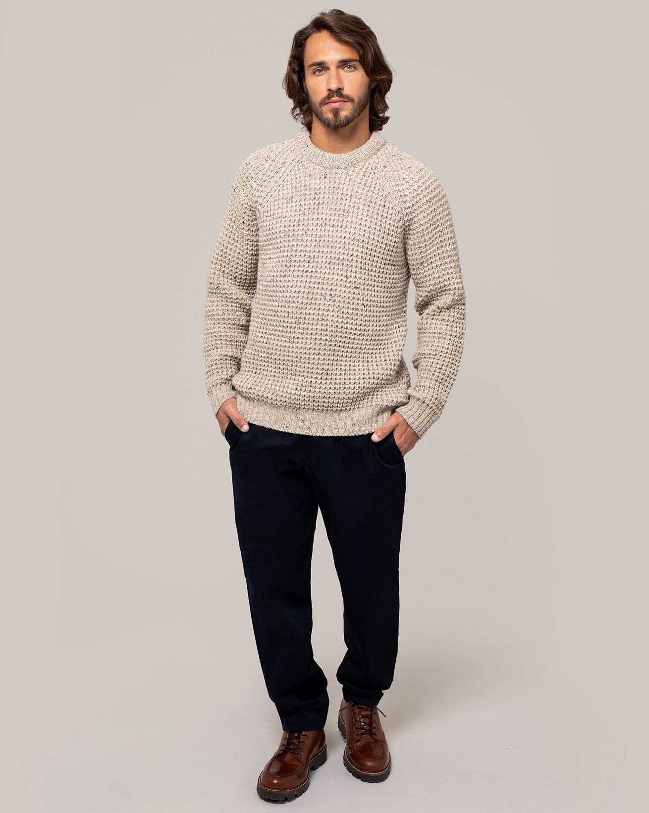 8073_Mens-Waffle-Stitch-Crew_Oatmeal-Fleck_3_WEB.jpg