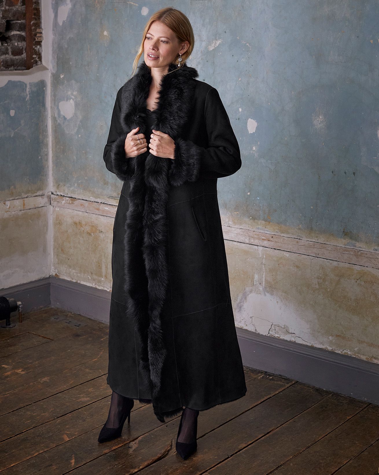 Toscana Trim Full Length Coat