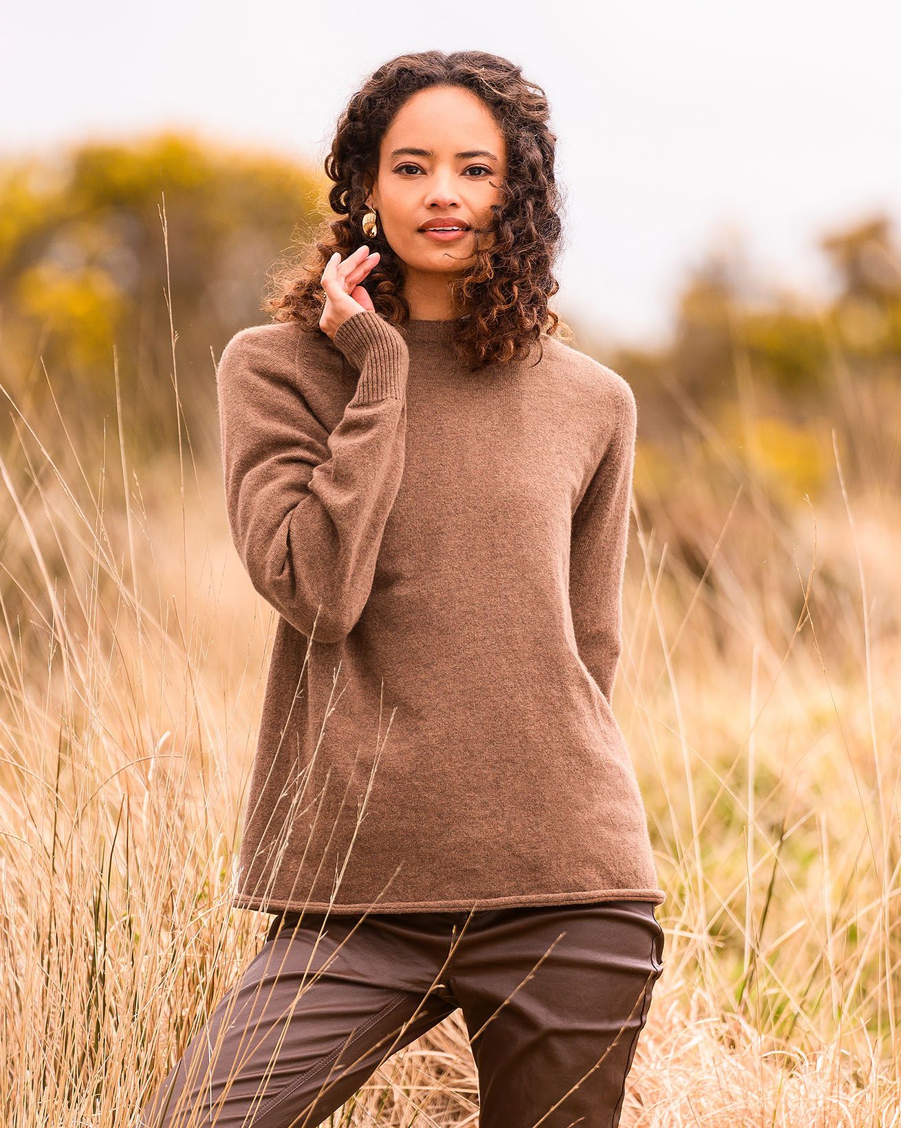 Supersoft Slouch Crew Neck Jumper