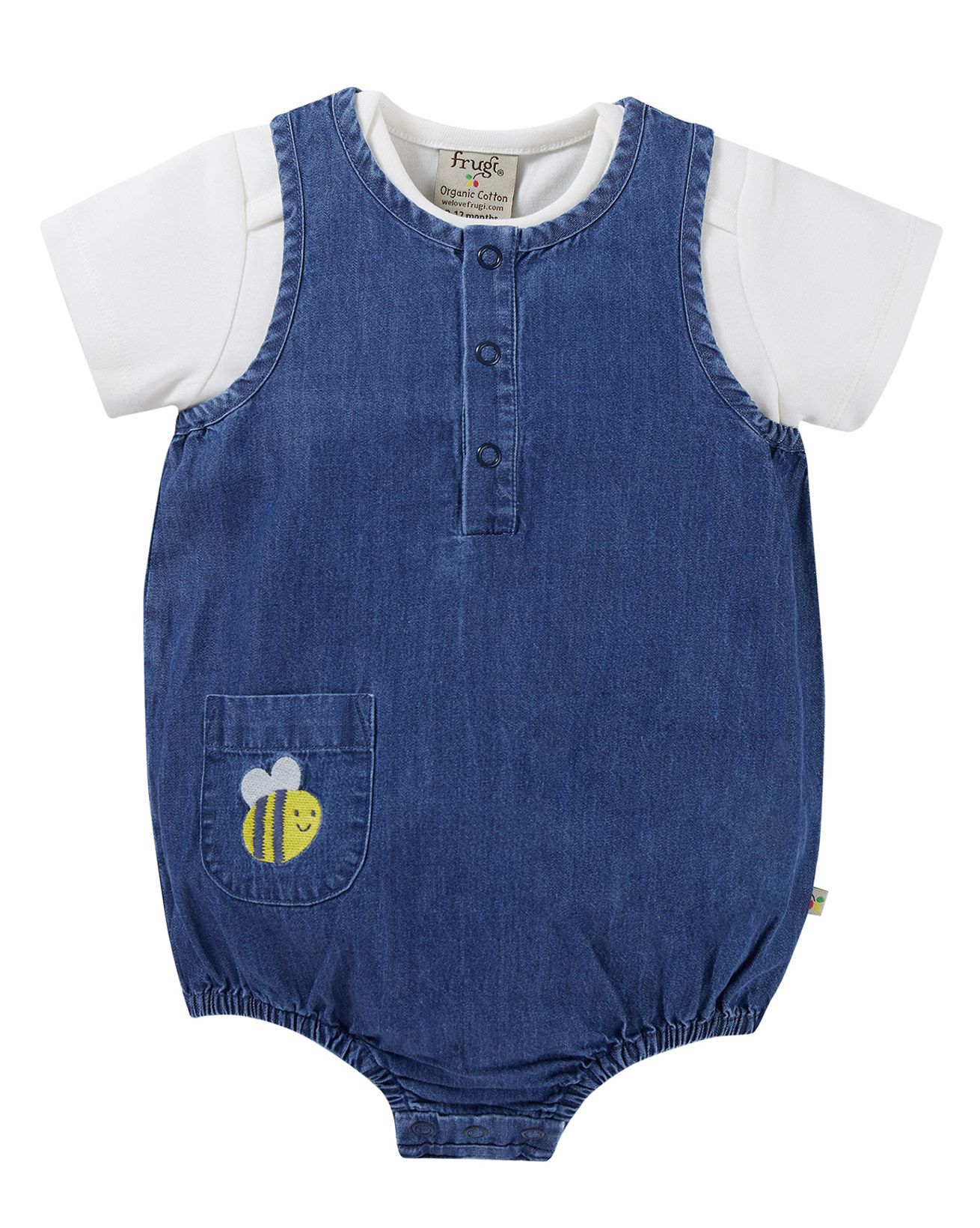 Cadgwith Chambray Romper Outfit