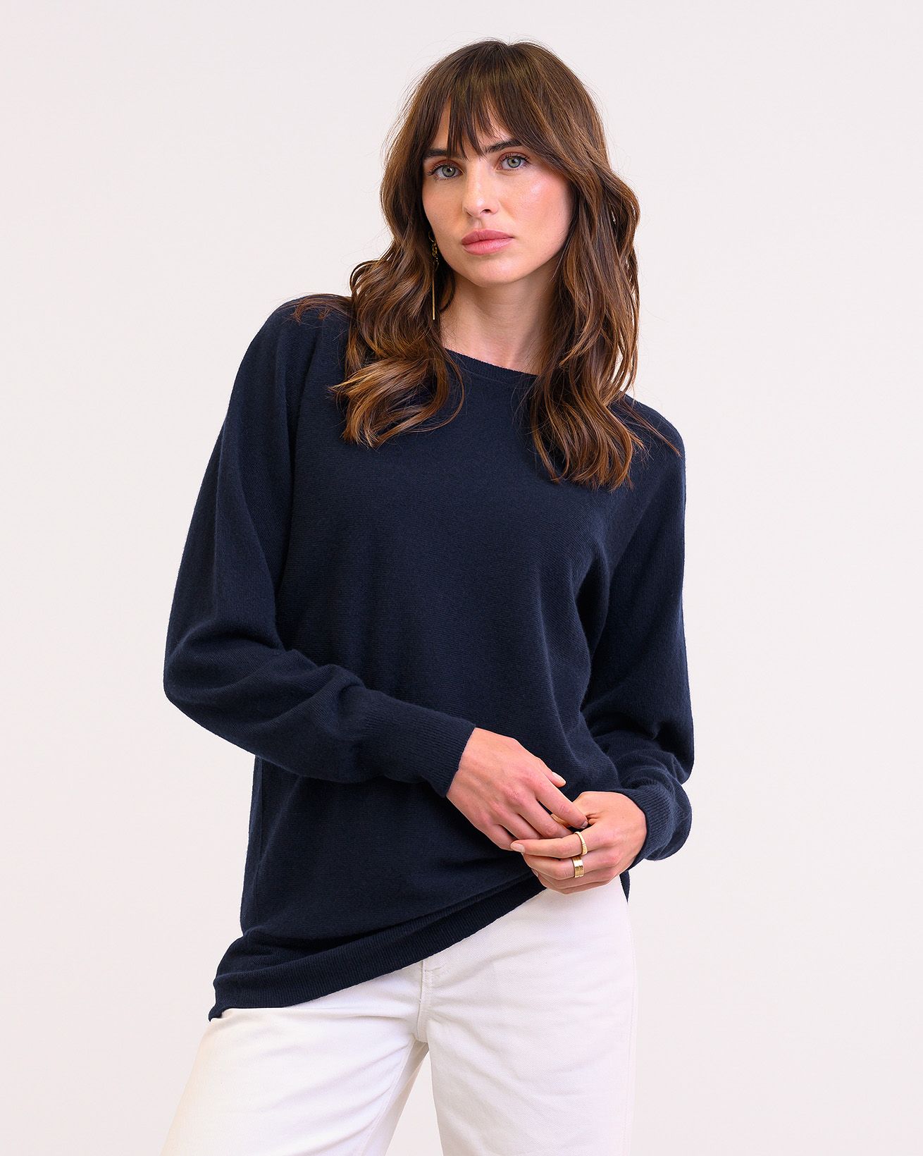 Supersoft Slash Neck Jumper 