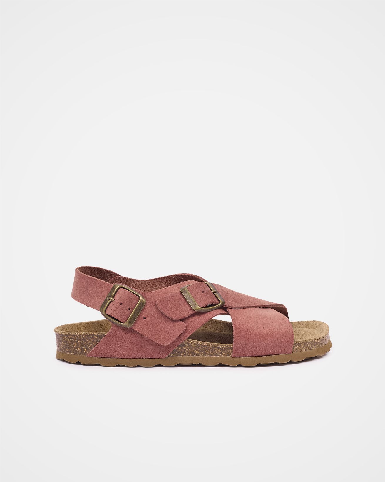 Crossover Buckle Sandals