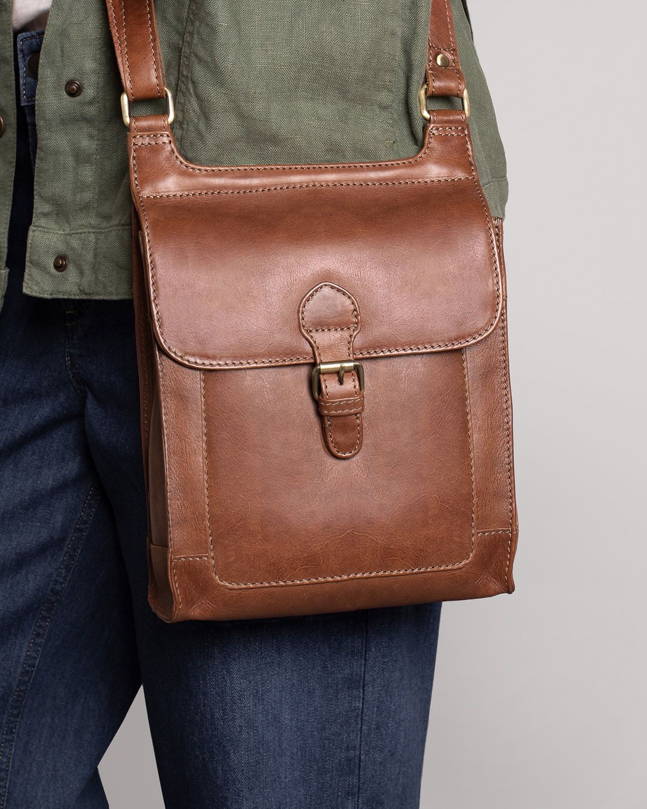 Leather Cross Body Bag