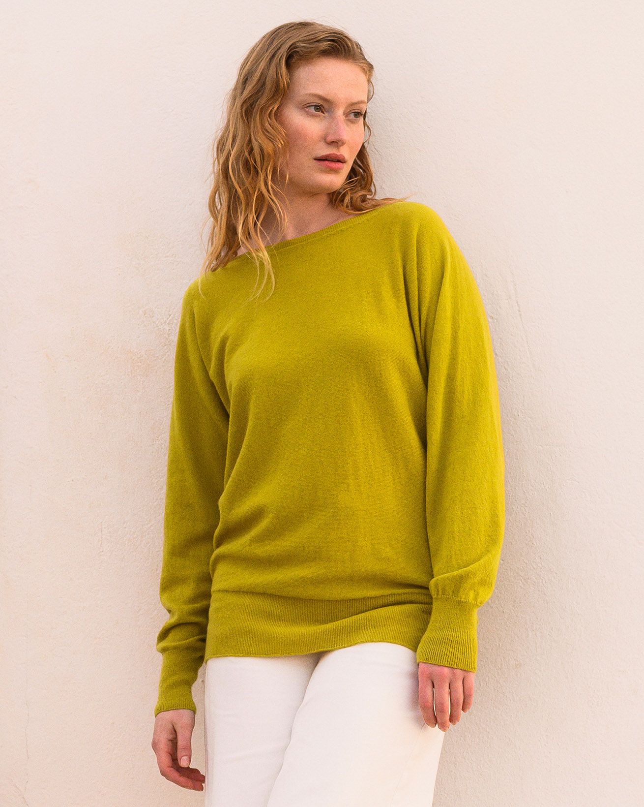 Supersoft Slash Neck Jumper 