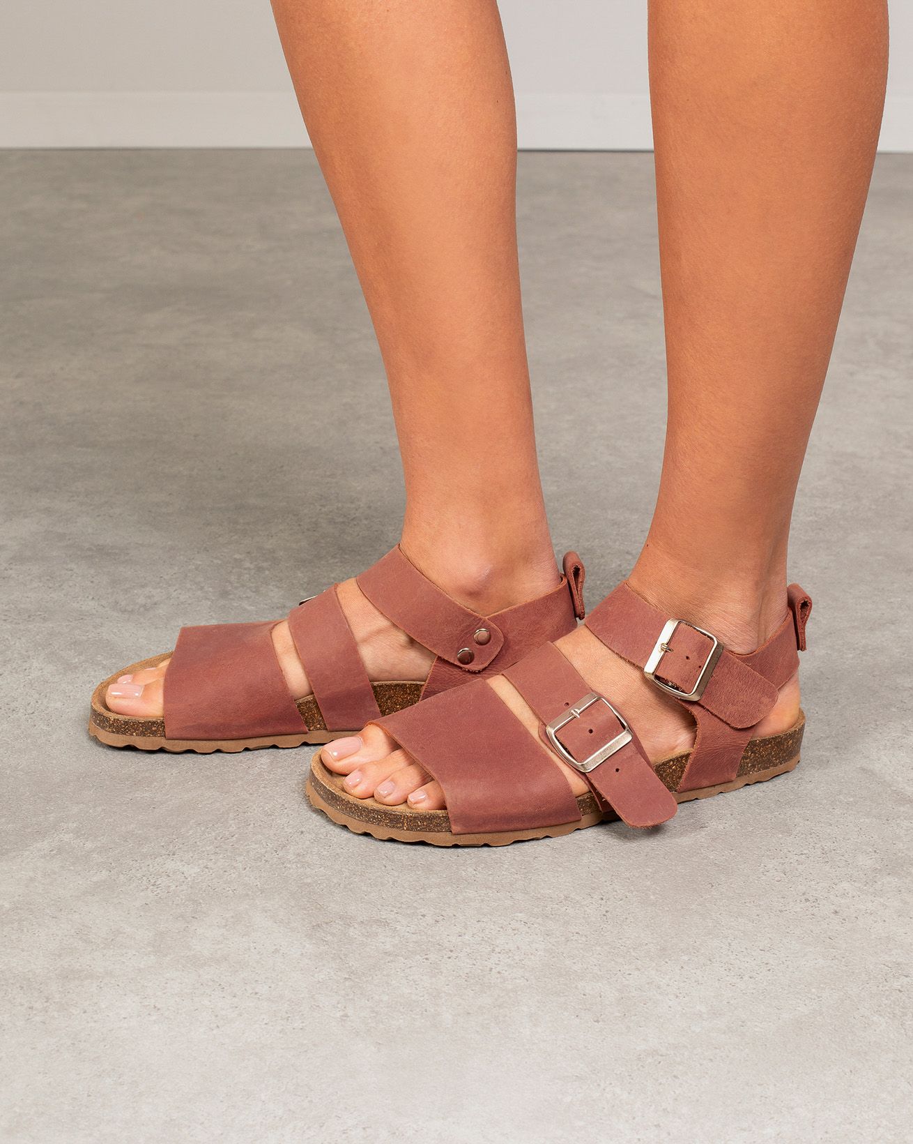 Triple Strap Sandals