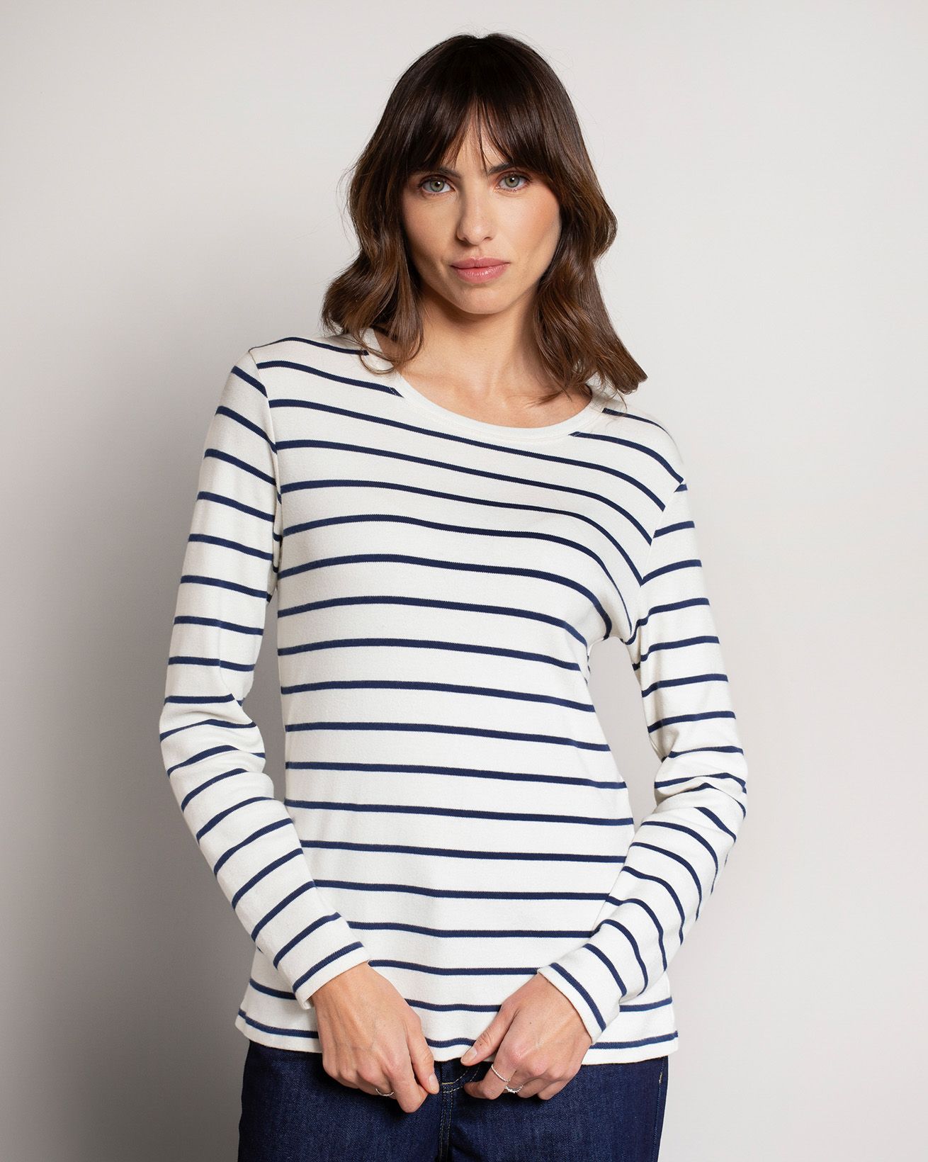 Long Sleeve Stripe T Shirt